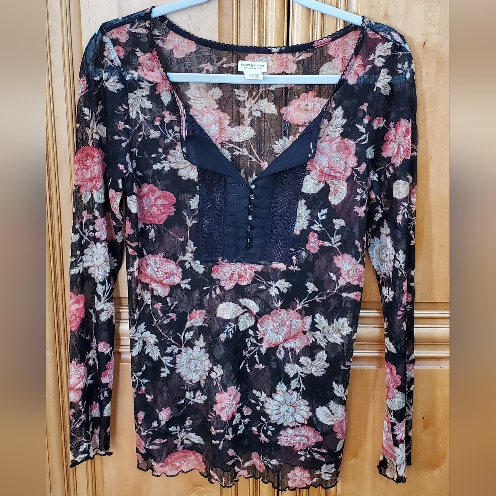 Ralph Lauren Denim & Supply long sleeve top